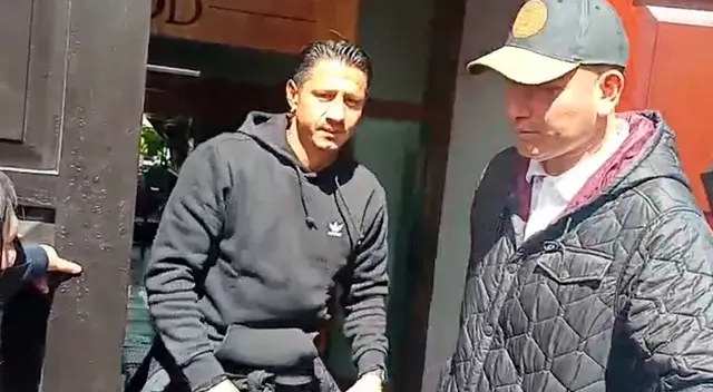 Lapadula estuvo seis días en Cusco donde llegó a visitar Machu Picchu.
