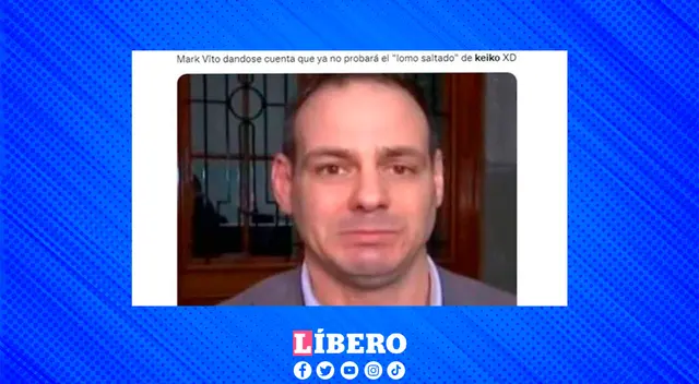 Usuarios recordaron la vez que Mark Vito se 'quebró' cuando Keiko estuvo en prisión. Usuarios recordaron la vez que Mark Vito se 'quebró' cuando Keiko estuvo en prisión.