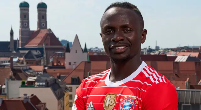 Sadio Mané tendrá vínculo con Bayern Múnich hasta el 2025