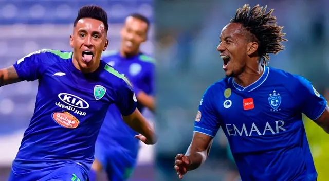 Christian Cueva y André Carrillo serán rivales en esta jornada de la Saudi Professional League Christian Cueva y André Carrillo serán rivales en esta jornada de la Saudi Professional League
