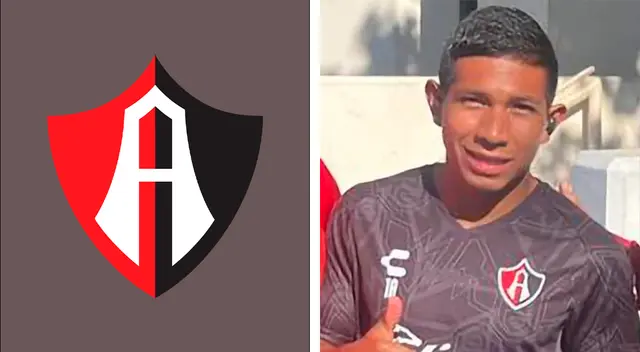 Edison Flores luce la indumentaria del Atlas
