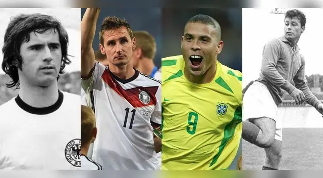 Qatar 2022: ¿Quiénes son los máximos goleadores en la historia de los Mundiales?