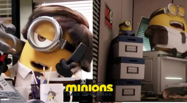Minions parodian intro de 'The Office' a días de lanzarse a la pantalla grande