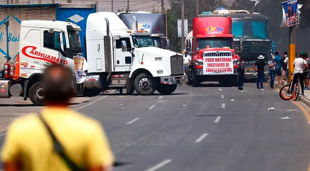 Gremios de transportistas solicitan a los ciudadanos tomar sus precauciones.