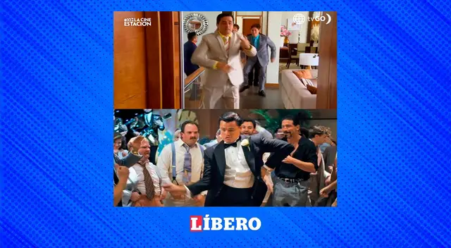 Pepe realizó pasos similares a los del actor de 'The Wolf of Wall Street'. Pepe realizó pasos similares a los del actor de 'The Wolf of Wall Street'.