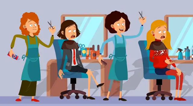 ¿Quién es la falsa estilista? (Foto: Brightside)   