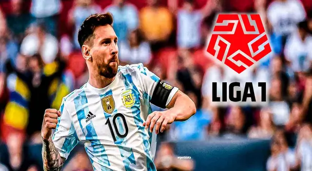 Lionel Messi y los jugadores de Liga 1 con los que compartió Lionel Messi y los jugadores de Liga 1 con los que compartió