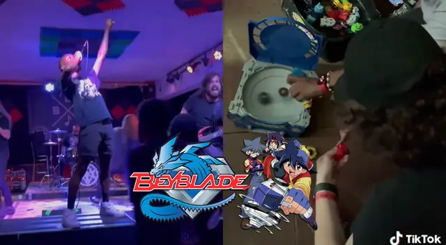 TikTok: jóvenes juegan Beyblade en pleno concierto de metal asombrando hasta a la misma banda TikTok: jóvenes juegan Beyblade en pleno concierto de metal asombrando hasta a la misma banda