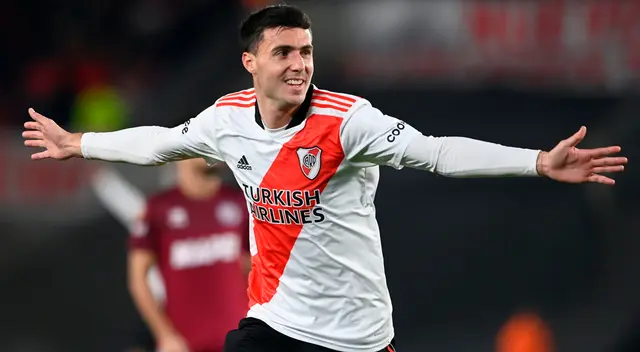 River ganó 2-1 a Lanús por la Liga Profesional River ganó 2-1 a Lanús por la Liga Profesional
