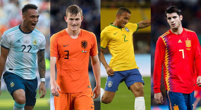  Algunos de los jugadores de la Serie A que estarán en Qatar 2022.   