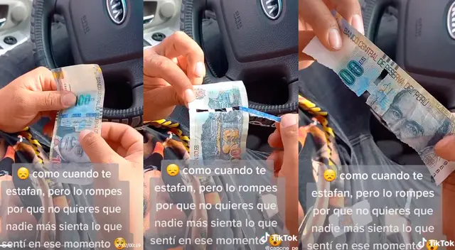 TikTok viral: conductor peruano recibe billete de 100 soles falso y toma drástica decisión que genera elogios TikTok viral: conductor peruano recibe billete de 100 soles falso y toma drástica decisión que genera elogios