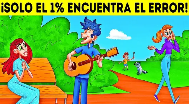 ¿Dónde está el error? Si resuelves el acertijo visual tienes una inteligencia nivel DIOS ¿Dónde está el error? Si resuelves el acertijo visual tienes una inteligencia nivel DIOS