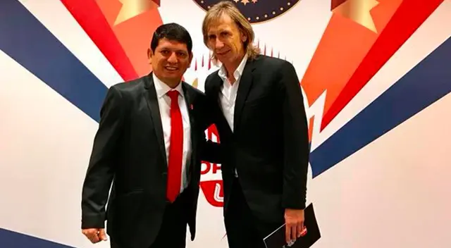 Ricardo Gareca vino a Lima a reunirse con Agustín Lozano Ricardo Gareca vino a Lima a reunirse con Agustín Lozano