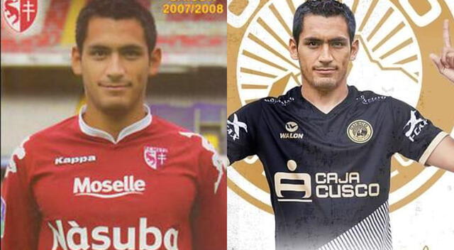  Manuel Corrales ex Metz de Francia, actual Cusco FC de la Liga 2.   