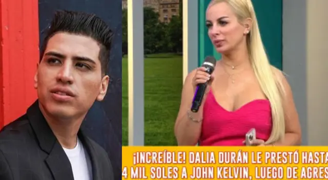 Dalia Durán sobre John Kelvin: "Lo he estado apoyando económicamente con 4 mil soles"