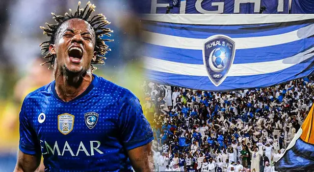 André Carrillo campeón con Al-Hilal