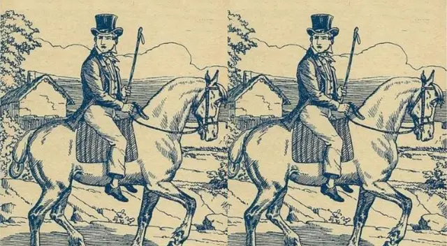 ¿Dónde están los 3 hijos del jinete? Resuelve este reto visual ¿Dónde están los 3 hijos del jinete? Resuelve este reto visual
