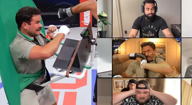 TikTok: Fingió estar conectado vía Zoom pero peleaba con un luchador MMA, fue noqueado