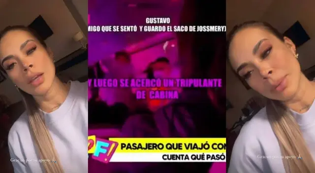 Pasajero que viajaba con Jossmery Toledo la defiende y revela detalles de lo sucedido