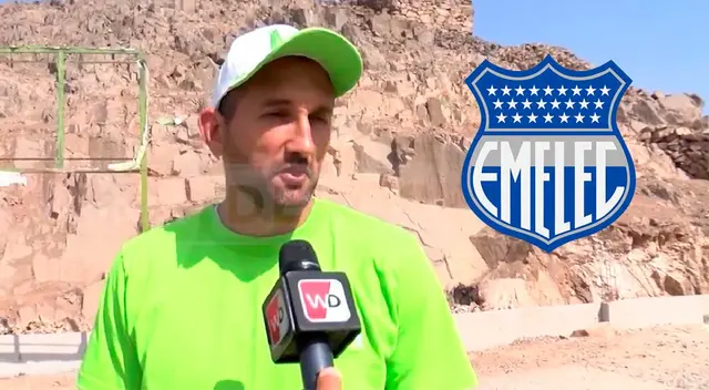 Hernán Barcos confirmó que puede llegar a Emelec Hernán Barcos confirmó que puede llegar a Emelec