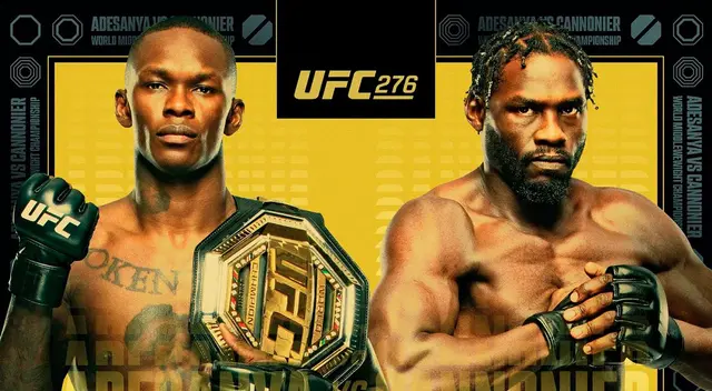 Adesanya vs. Cannonier por la pelea estelar del UFC 276 Adesanya vs. Cannonier por la pelea estelar del UFC 276