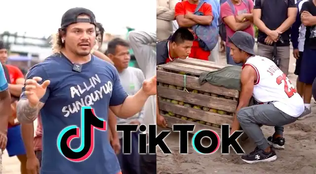 TikTok: personal trainer pone a prueba a estibadores del mercado y asombra con los resultados