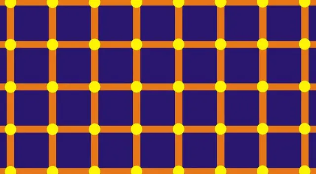¿Son puntos negros o amarillos? Soluciona esta ilusión óptica en tiempo récord