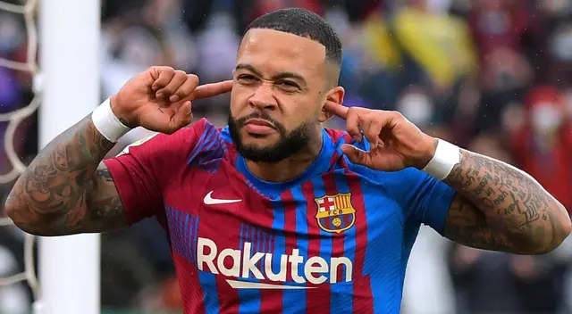 Depay llegó en agosto del 2021 al FC Barcleona.