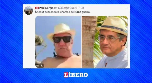 Memes de Nano Guerra invaden las redes sociales tras conectarse desde la playa Memes de Nano Guerra invaden las redes sociales tras conectarse desde la playa