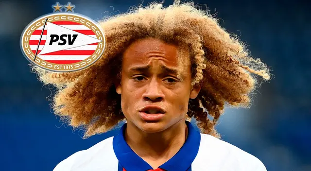 Xavi Simons: era 'joya' del Barcelona y PSG, y hoy fichó por el PSV Eindhoven.