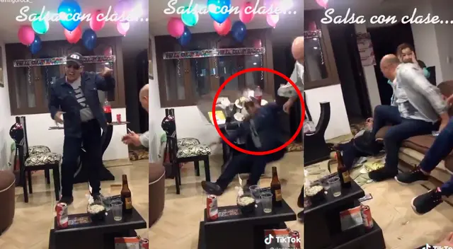 TikTok viral: quiso lucir sus pasos de salsa, pierde el equilibrio y protagoniza bochornoso momento TikTok viral: quiso lucir sus pasos de salsa, pierde el equilibrio y protagoniza bochornoso momento