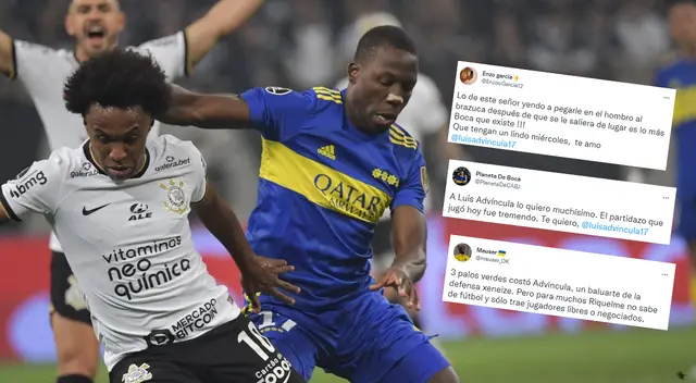 Luis Advíncula brilló en triunfo de Boca Juniors ante Corinthians Luis Advíncula brilló en triunfo de Boca Juniors ante Corinthians
