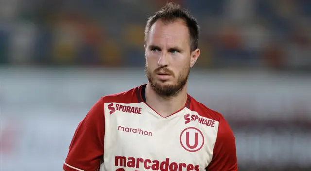 Hernán Novick no juega en Universitario desde hace más de dos meses