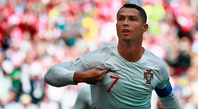 Cristiano Ronaldo celebra su última anotación en una Copa del Mundo Cristiano Ronaldo celebra su última anotación en una Copa del Mundo