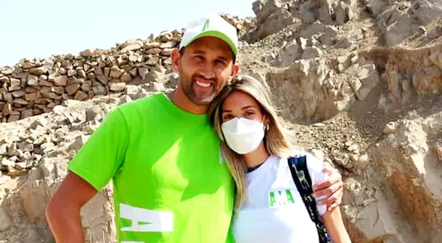 Hernán Barcos y Giuli, su linda esposa, tienen un corazón enorme. Hernán Barcos y Giuli, su linda esposa, tienen un corazón enorme.