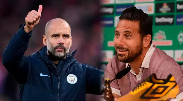 Claudio Pizarro invitó a Pep Guardiola para su partido de despedida