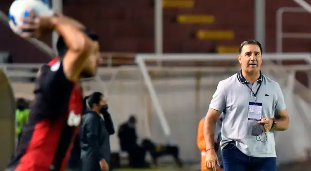 Néstor Lorenzo se refirió al partido de ida entre Melgar y D. Cali.