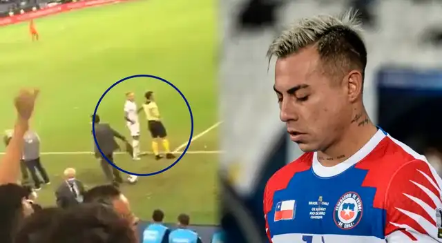 Hinchas ecuatorianos se burlaron de Eduardo Vargass Hinchas ecuatorianos se burlaron de Eduardo Vargass