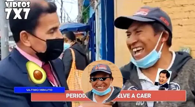 ¡Lo volvió a hacer! Vendedor ambulante vuelve a trolear a reportero y redes estallan en risas ¡Lo volvió a hacer! Vendedor ambulante vuelve a trolear a reportero y redes estallan en risas
