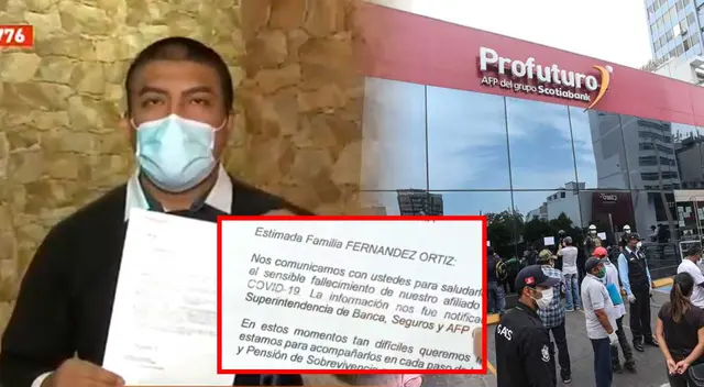 No puede cobrar AFP porque figura como fallecido: