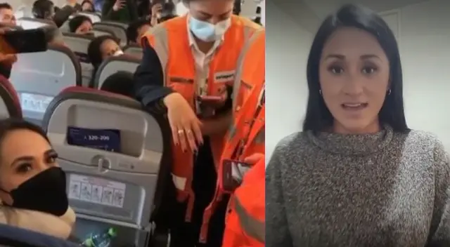 ¿Indirecta para Jossmery Toledo? Baella enseña cómo viajar cerca a una salida de emergencia ¿Indirecta para Jossmery Toledo? Baella enseña cómo viajar cerca a una salida de emergencia