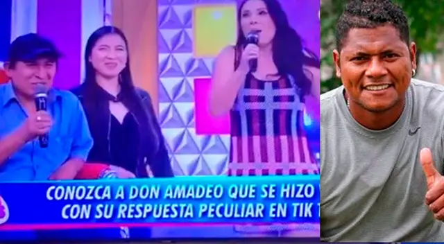 Tula Rodríguez no esperaba que Don Amadeo le terminaría troleando.