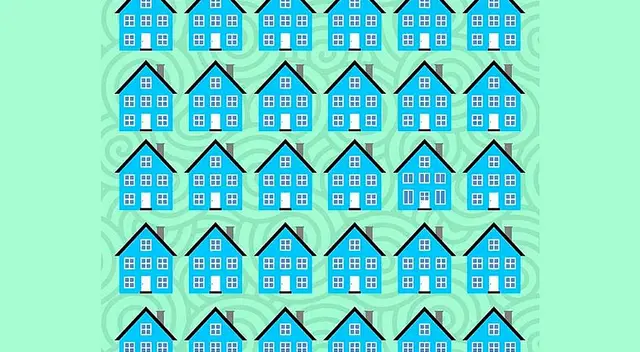 ¿Podrás hallar la casa diferente en 5 segundos? Resuelve este acertijo visual nivel PRO
