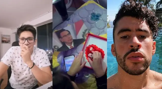 Tito Silva y su reacción luego de que Bad Bunny cantará Tito Silva y su reacción luego de que Bad Bunny cantará