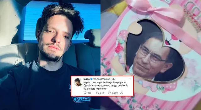 Lasso sorprende a peruanos con post en Twitter: