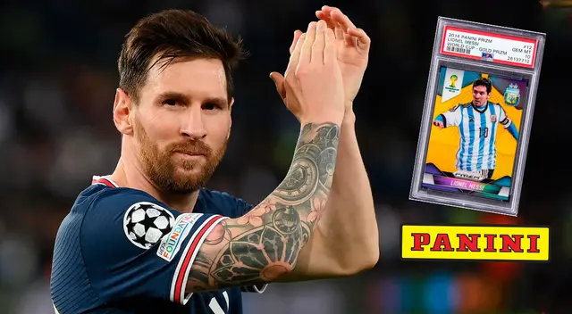 La ‘figurita’ de Lionel Messi que llegó a costar 522 mil dólares en una subasta