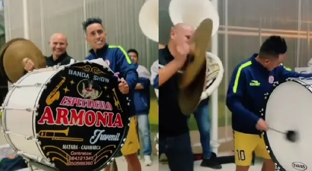 Christian Cueva mostró su talento para tocar el bombo y es viral en TikTok. Christian Cueva mostró su talento para tocar el bombo y es viral en TikTok.
