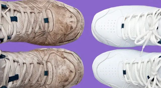 ¿Cómo puedo blanquear mis zapatillas fácilmente?