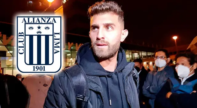 Gino Peruzzi ya posa con camiseta blanquiazul desde Matute Gino Peruzzi ya posa con camiseta blanquiazul desde Matute