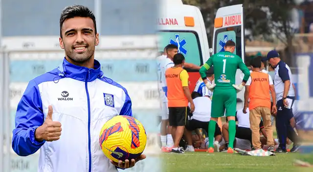 Adrián Fernández tuvo un duro golpe en partido ante Melgar por Liga 1